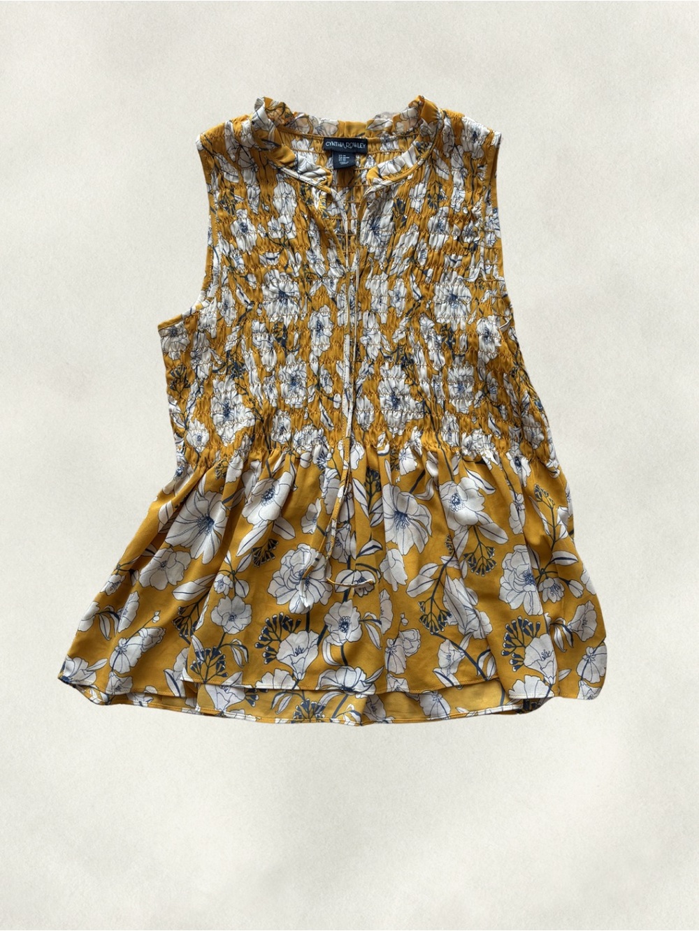 Cynthia Rowley | Floral Peplum Top